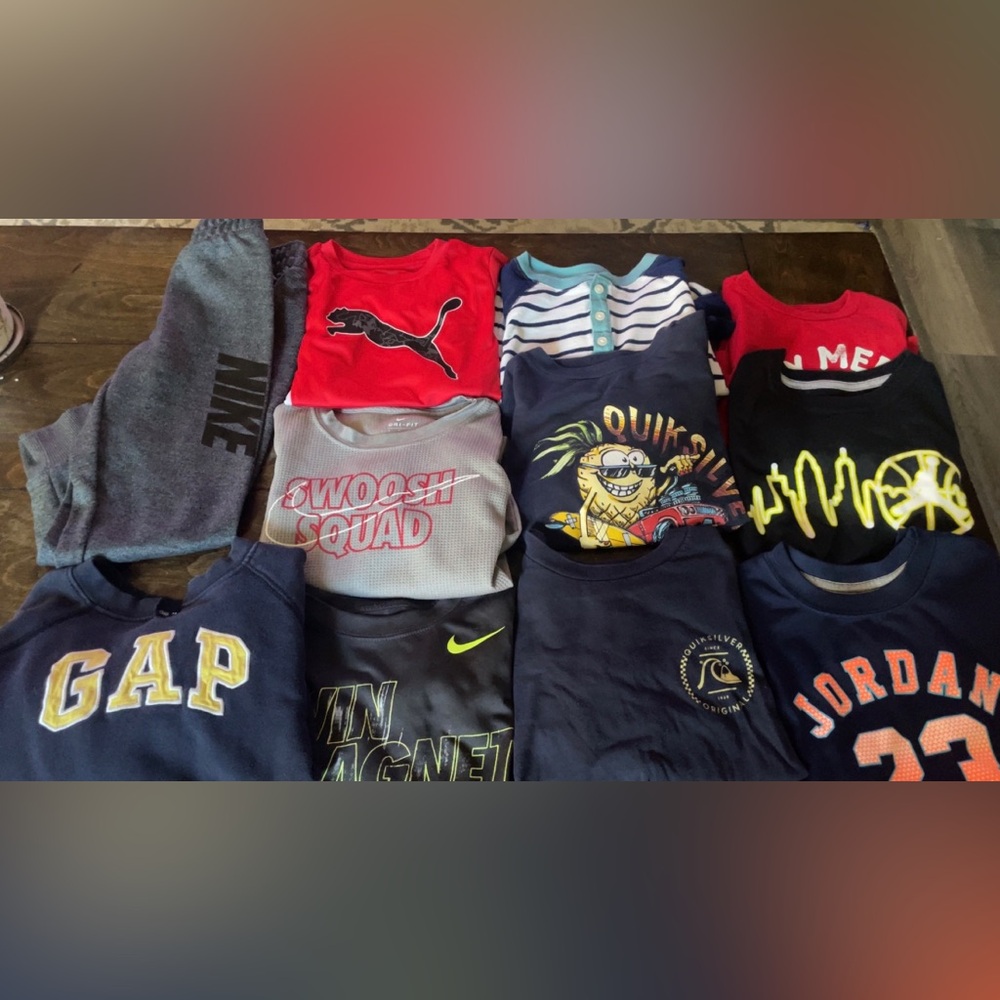 Boy's Name Brand Clothing Lot